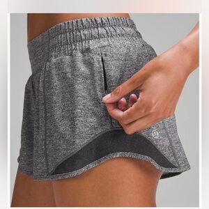 Lululemon Hottie-hot shorts!! SIZE 2, Grey 2.5” inseam